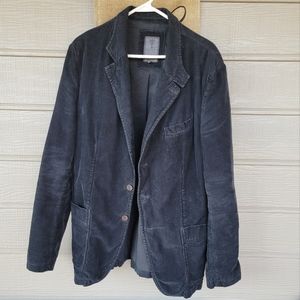 Black Zara casual corduroy jacket